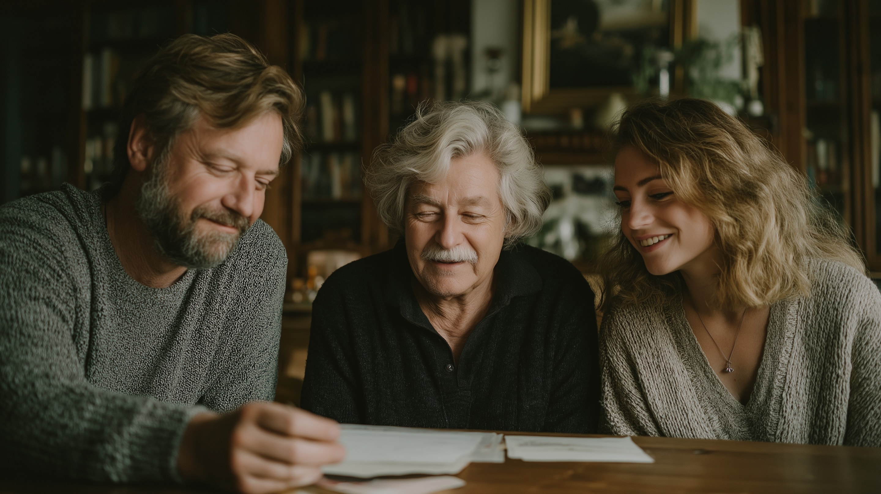 Three generations family